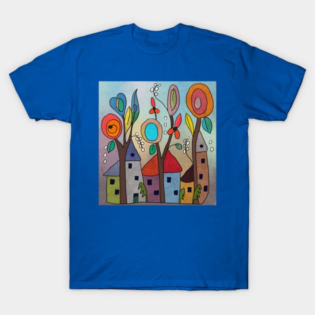 Elfendörfchen T-Shirt by Blumchen